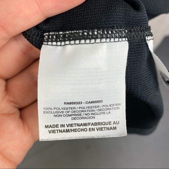 Nike Black Dri-Fit Golf Polo Shirt, L - Picture 7 of 8